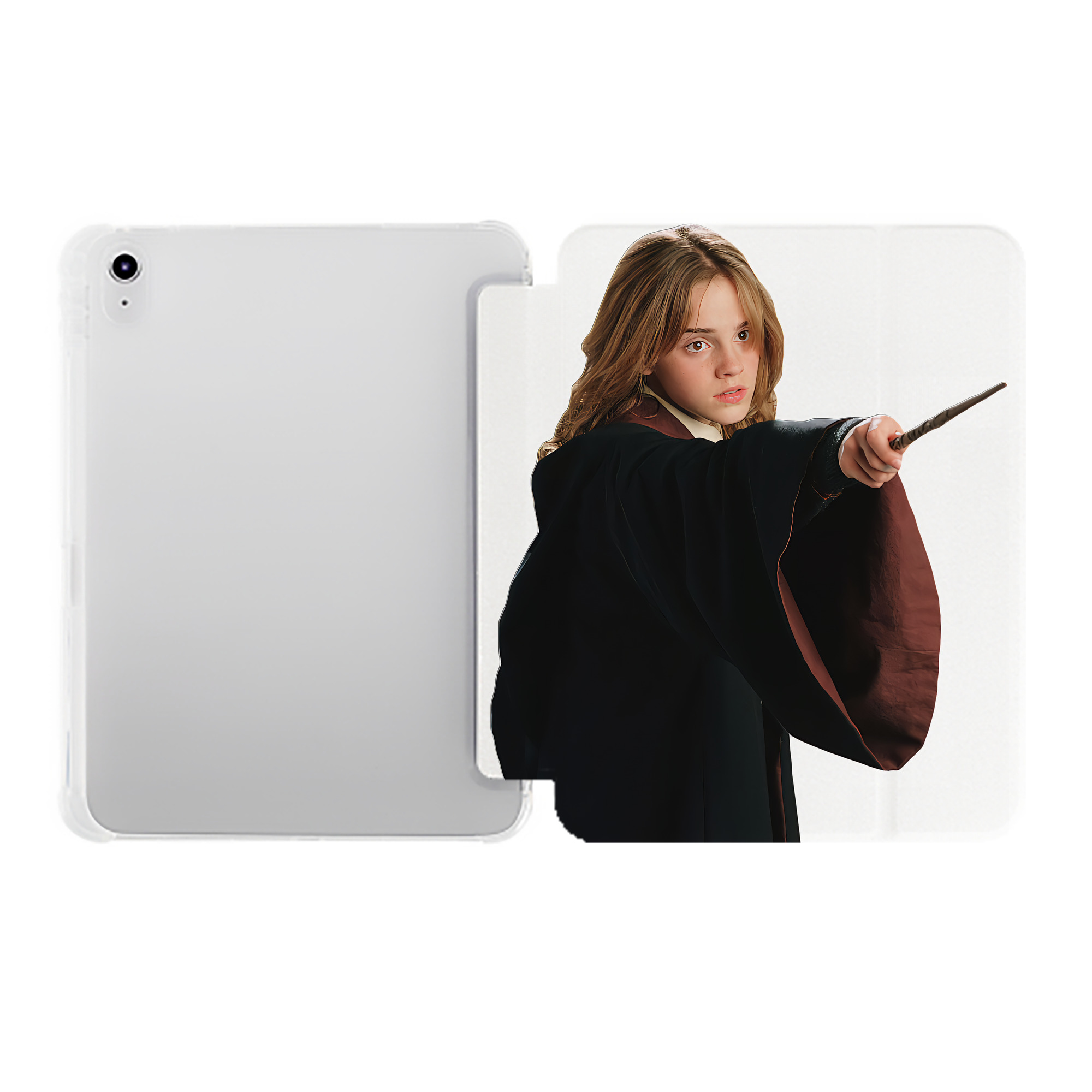 （画像用） Harry Potter ハリー・ポッターシリーズ IPad ケース ペン収納付き 三つ折りスタンド PUレザー×シリコン 対応機種9.5/10.5/10.9インチ